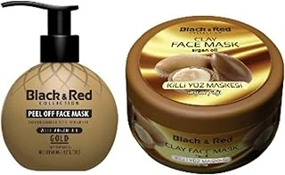 Siyah Noktalara Karşı Soyulabilir Gold Yüz Maskesi 250 Ml Killi Yüz Maskesi 400 Ml ürün görseli 1