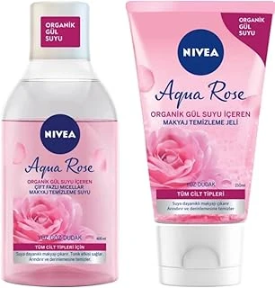 Micellair Gül Suyu Içeren Çift Fazlı Makyaj Temizleme Suyu 400Ml + Makyaj Temizleme Jeli Set ürün görseli 1
