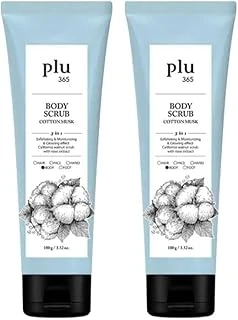 Plu 365 Body Scrub Cotton Musk 100 Gr Pamuk Çiçekli Vücut Peelingi (2 Paketi) ürün görseli 1