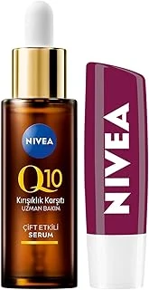 Böğürtlen Dudak Bakım Kremi 4.8 Gr, 24 Saat Nemlendirme,Böğürtlen Kokusu,Işıltılı Renk,Mineral Yağı İçermez + Q10 Kırışıklık Karşıtı Çift Etkili Cilt Serumu 30 Ml ürün görseli 1