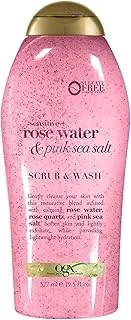 Ogx Pembe Deniz Tuzu Gül Suyu Nazik Yatıştırıcı Vücut Fırçalama, Hafif Eksfoliye Vücut Yıkama, Sülfat İçermez, 19,5 Ounce, 1,0 Sayısı ürün görseli 1
