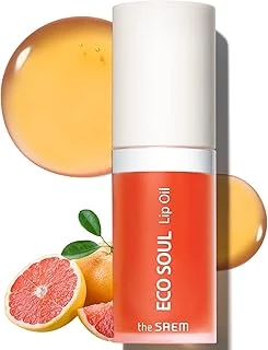 The Saem Dolgun Görünüm Sağlayan Nemlendirici Dudak Yağı - Soul Lip Oil - Grapefruit ürün görseli 1