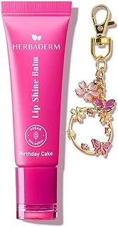 Herbaderm Parlatıcı, Dolgunlaştırıcı, Onarıcı Vegan Dudak Balmı, Anahtarlık Hediyeli, Birthday Cake Aromalı 10 Ml ürün görseli 1