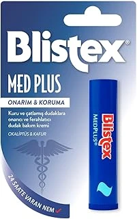Blistex Medplus Stick Kuru Çatlamış Dudaklara Onarıcı Ferahlatıcı Dudak Bakım Kremi Spf 15 ürün görseli 1