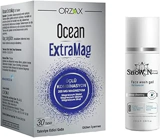 Extramag Magnezyum Complex 30 Tablet + Facial Cleanser Hediye, Snowcosmeticocean17 ürün görseli 1
