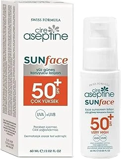 Aseptine-Yüz Güneş Koruyucu Losyon 50 Spf 60 Ml ürün görseli 1