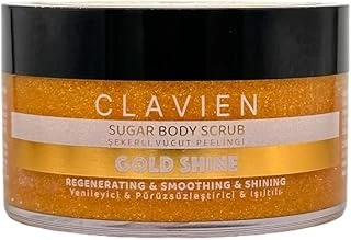 Clavien Gold Shine Sugar Body Scrub ürün görseli 1