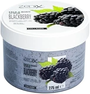 Zenix Yüz Vücut Peelingi, Böğürtlenli, Kolajenli, 275 Ml ürün görseli 1