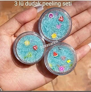 Dudak Peeling Seti Meyveli - Nemlendirici Temizleyici Dudak Maskesi, Hbgnspling85 ürün görseli 1