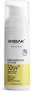 Bebak Pharma Mineral Filter Güneş Kremi 50Spf+ 50Ml ürün görseli 1
