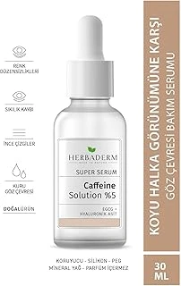 Herbaderm Göz Altı Morluklarına Karşı Aydınlatıcı Caffein Solutions%5 Göz Çevresi Serumu ürün görseli 1