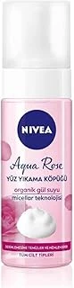 Aqua Organik Gül Suyu İçeren Yüz Yıkama Köpüğü 150Ml, Nemlendirici, Yüz Temizleyici, Micellar ürün görseli 1