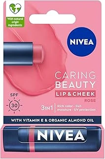 Renkli Nemlendirici Dudak Bakım Kremi 4.8Gr, Spf30, Allık Etkisi, Dudak Yanaklar, E Vitamini ürün görseli 1