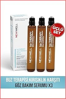 New Well 3 Adet Buz Terapisi Kırışıklık Karşıtı Göz Bakım Serumu 10Ml, T10199 ürün görseli 1