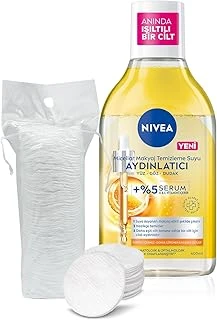 Aydınlatıcı Içerikli Micellar Makyaj Temizleme Suyu 400Ml, İçerikli, Pamuk Hediyeli ürün görseli 1