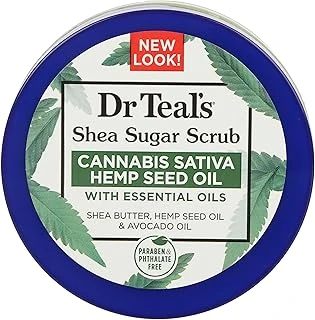 Dr.Teal'S Shea Sugar Scrub Hemp Seed Oil Vücut Peeling 538Gr ürün görseli 1