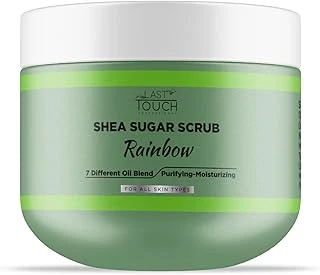 Body Scrub Besleyici, Nemlendirici Arındırıcı, Shea Scrub 300 Ml (Rainbow) ürün görseli 1