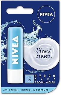 Hydro Care Dudak Bakım Kremi, 24 Saat Nem, Aloe Vera, Saf Su Doğal Yağlar, Spf 15, Gün Boyu Dudak Bakımı (4,8G) ürün görseli 1