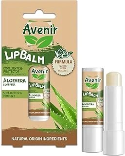 Avenir Aloevera Vegan Dudak Bakım Kremi - Kuruyan Çatlayan Dudaklar Için Yumuşatıcı Koruyucu Etkili ürün görseli 1