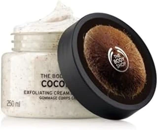 The Body Shop Body Scrub, Hindistan Cevizi, Tekli Paket (1 X 250 Ml) ürün görseli 1