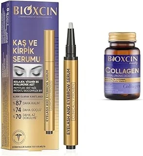 Bioxcin Kaş Kirpik Serumu - Kolajen Hyaluronik +Bioxcin Collagen 30 Tb ürün görseli 1