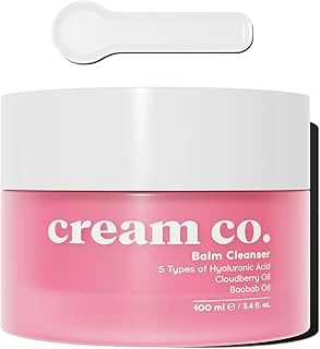 Cream Co. Bazlı Balm Yüz Makyaj Temizleyici, Aydınlatıcı Nemlendirici, Hyaluronik Asit, 100 Ml ürün görseli 1