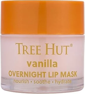 Tree Hut Vanilyalı Gecelik Dudak Maskesi | Bir Gecede Bırakın Yumuşak, Sulu Dudaklara Uyanın | Kişisel Bakım Rutininizi Yükseltin | .06 Oz. ürün görseli 1