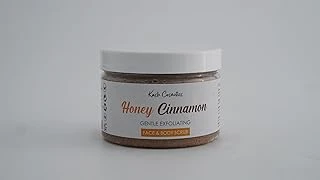 Kash Cosmetics Honey Cinnamon Scrub 180 Ml – Yüz Vücut İçin Doğal Peeling Kremi – Ölü Deri Temizleyici, Cilt Yenileyici, Nemlendirici, Hassas Ciltler İçin Uygun ürün görseli 1
