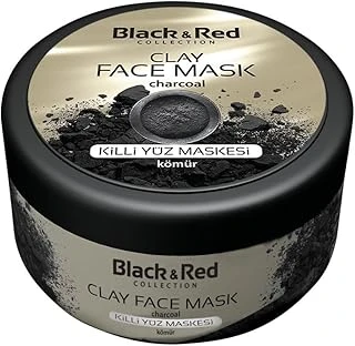 Black & Red Kil Yüz Maskesi Kömürlü 400Gr ürün görseli 1