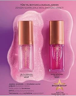 Avon True Dudak Bakım Yağı 2 Adet Işıltılı Görünüm+Doğal Görünüm ürün görseli 1