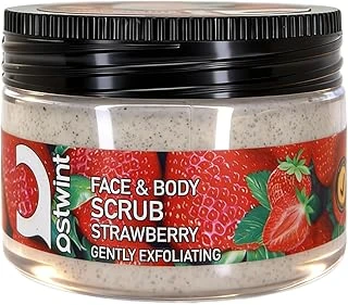 Ostwint Yüz Vücut Peeling Scrub Çilek 300 Ml, Cilt Temizleyici, Pürüssüzleştirici, Hızlandırıcı ürün görseli 1