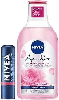 Renkli Nemlendirici Dudak Kremi Spf30 Gül Suyu Micellar Günlük Makyaj Temizleme Suyu 400Ml ürün görseli 1