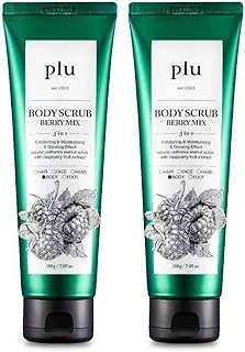 Plu Body Scrub Berry Mix 200 Gr Kırmızı Meyveli Vücut Peelingi (2 Paketi) ürün görseli 1