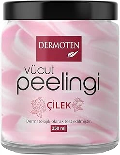 Dermoten Body Scrub Çilekli Vücut Peelingi 250 Ml ürün görseli 1