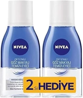 Make Up Expert Hassas Çift Fazlı 125 Ml 2'Li Paket Göz Makyaj Temizleyici ürün görseli 1