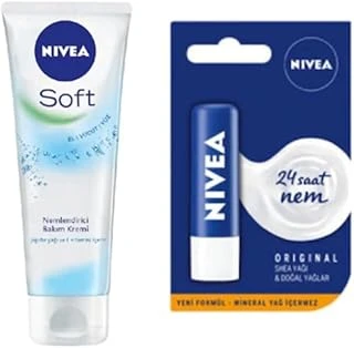 Care Dudak Bakım Kremi 4,8 Gr El Kremi 75 Ml Set ürün görseli 1