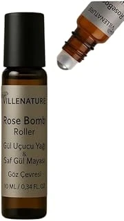 Damascena Gül Yağı İçeren Roller Göz Serumu,%100 Saf Doğal, Nemlendirici Besleyici, 10 Ml ürün görseli 1