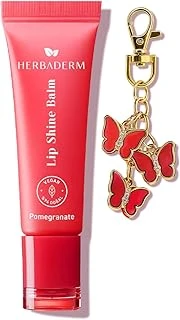 Herbaderm Parlatıcı, Dolgunlaştırıcı, Onarıcı Renkli Dudak Balmı, Anahtarlık Hediyeli, Nar Aromalı 10 Ml ürün görseli 1