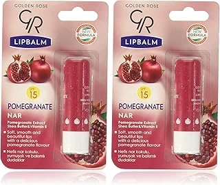 Lip Balm Dudak Bakım Kremi Pomegranate Spf 15 No:08 2Li Paket ürün görseli 1