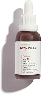 New Well Aha & Bha Canlandırıcı & Cilt Tonu Eşitleyici Kırmızı Peeling Cilt Serumu 30 Ml ürün görseli 1