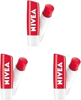 Çilek Dudak Bakım Kremi 4.8 Gr, 24 Saat Nemlendirme,Çilek Kokusu,Işıltılı Renk,Mineral Yağı İçermez (3 Paketi) ürün görseli 1