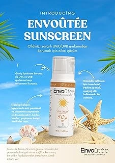 Güneş Kremi 50 Ml - Yüz Tüm Vücut - Kolajen, Pantenol Hyalüronik Asit Içerikli ürün görseli 1