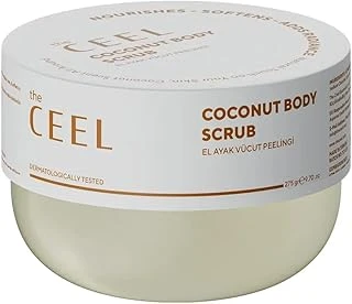 The Ceel Hindistan Cevizi Özlü Vücut Peelingi 275 Gr, El Ayak Vücut İçin Arındırıcı Scrub, Yoğun Nemlendirici Batık Karşıtı Bakım, Mineral Tuz Gliserinli ürün görseli 1