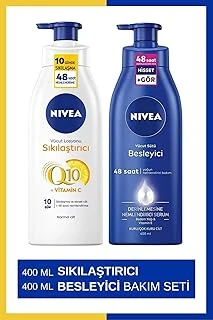 Q10 Sıkılaştırıcı Vücut Losyonu 400Ml & Vücut Sütü Besleyici 400Ml ürün görseli 1