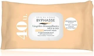 Byphasse Toallitas Desmaquillantes Aceite De Almendra Dulce Piel Sensible 40U. ürün görseli 1