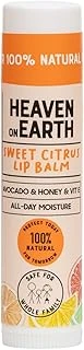 Heaven On Earth%100 Doğal Organik Içerikli Sweet Citrus Lip Balm Nemlendirici Besleyici Dudak Bakım Balmı ürün görseli 1