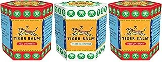 2 X Tiger Balm Kırmızı 21G + 1 X Tiger Balm Beyaz 21G (3'Lü Paket) ürün görseli 1