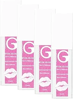 Goccia Lip Oil Gloss Berry Hibiscus – Işıltılı, Dolgun Yumuşacık Dudaklar (4 Paketi) ürün görseli 1