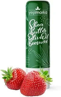 Yeşilmarka Lipbalm - Strawberry Dudak Balmı ürün görseli 1