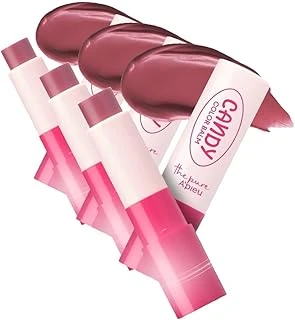 Missha Dudakları Nemlendiren Parlak Bitişli Renkli Dudak Balmı A'Pıeu The Pure Candy Color Balm No.02 Plum (3 Paketi) ürün görseli 1
